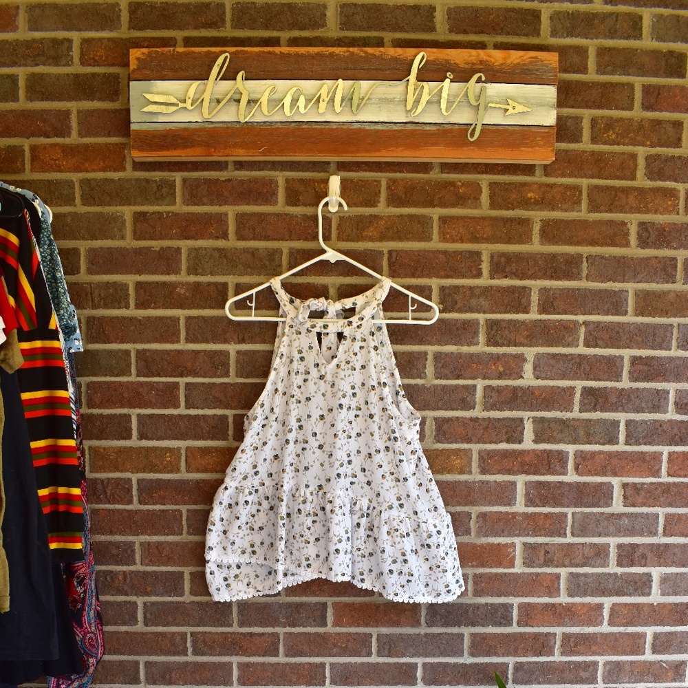 Girly Floral Altar'd State High Neck